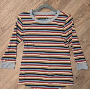 Colorful Striped Kids Shirt